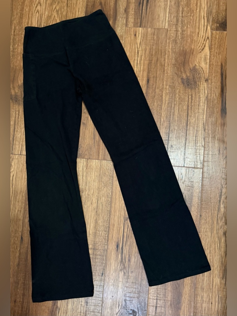 Black Women's Stretch Bootcut Yoga Pants